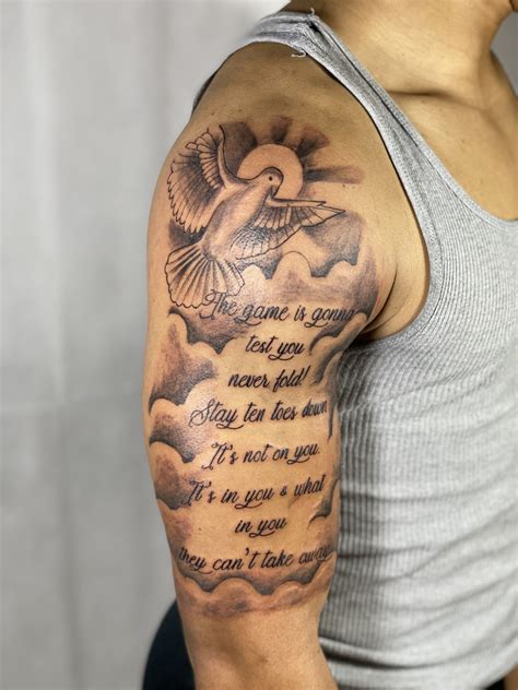 shoulder tattoos for men